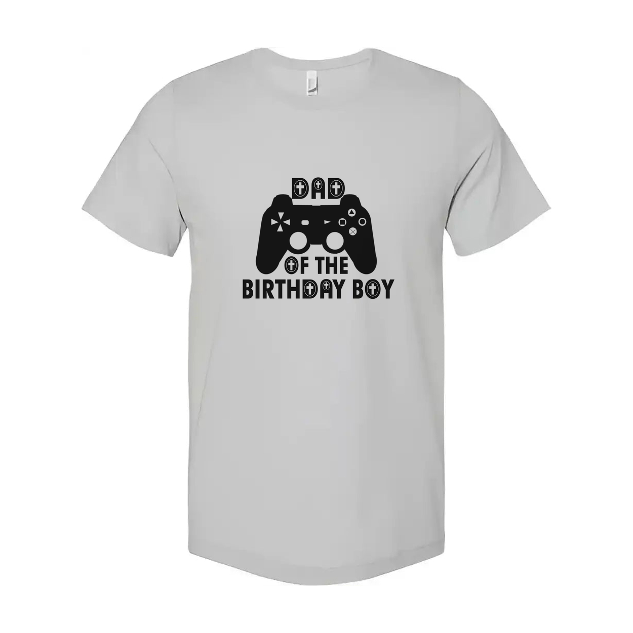 Unisex Graphic T Shirt With Gaming Controller Design And Birthday Boy Text For Gamers