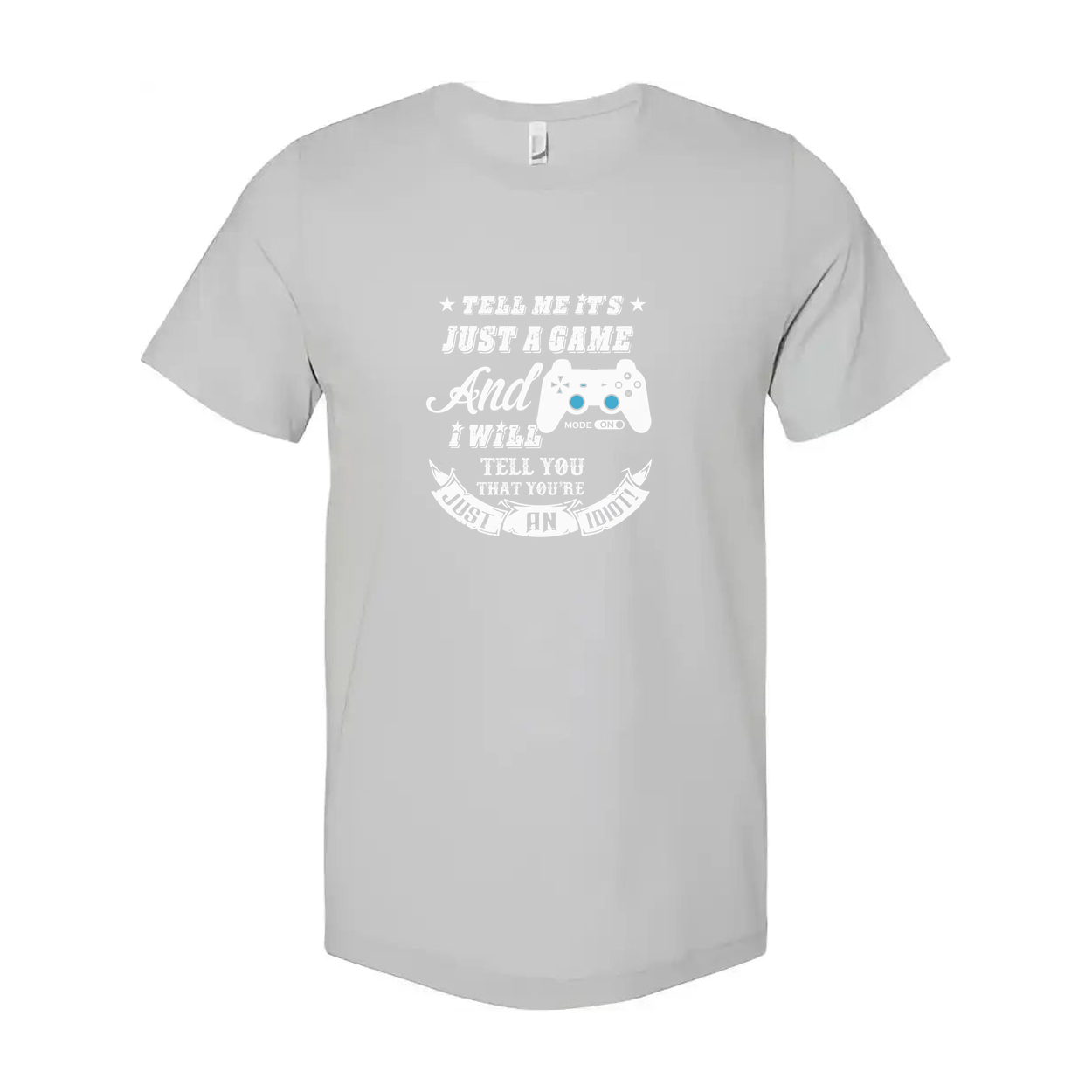 Unisex Gamer Graphic Tee With Controller Design And Humorous Gaming Quote For Men And Women