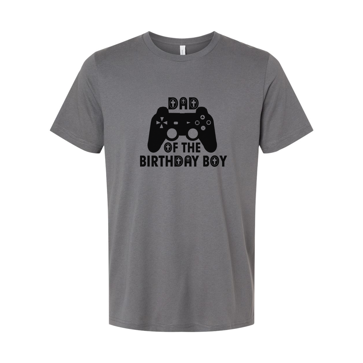 Unisex Graphic T Shirt With Gaming Controller Design And Birthday Boy Text For Gamers