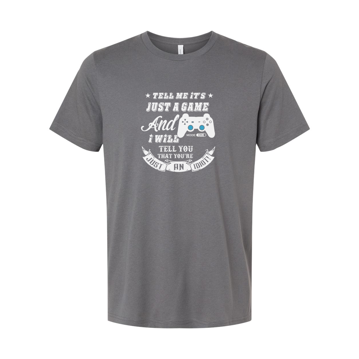 Unisex Gamer Graphic Tee With Controller Design And Humorous Gaming Quote For Men And Women