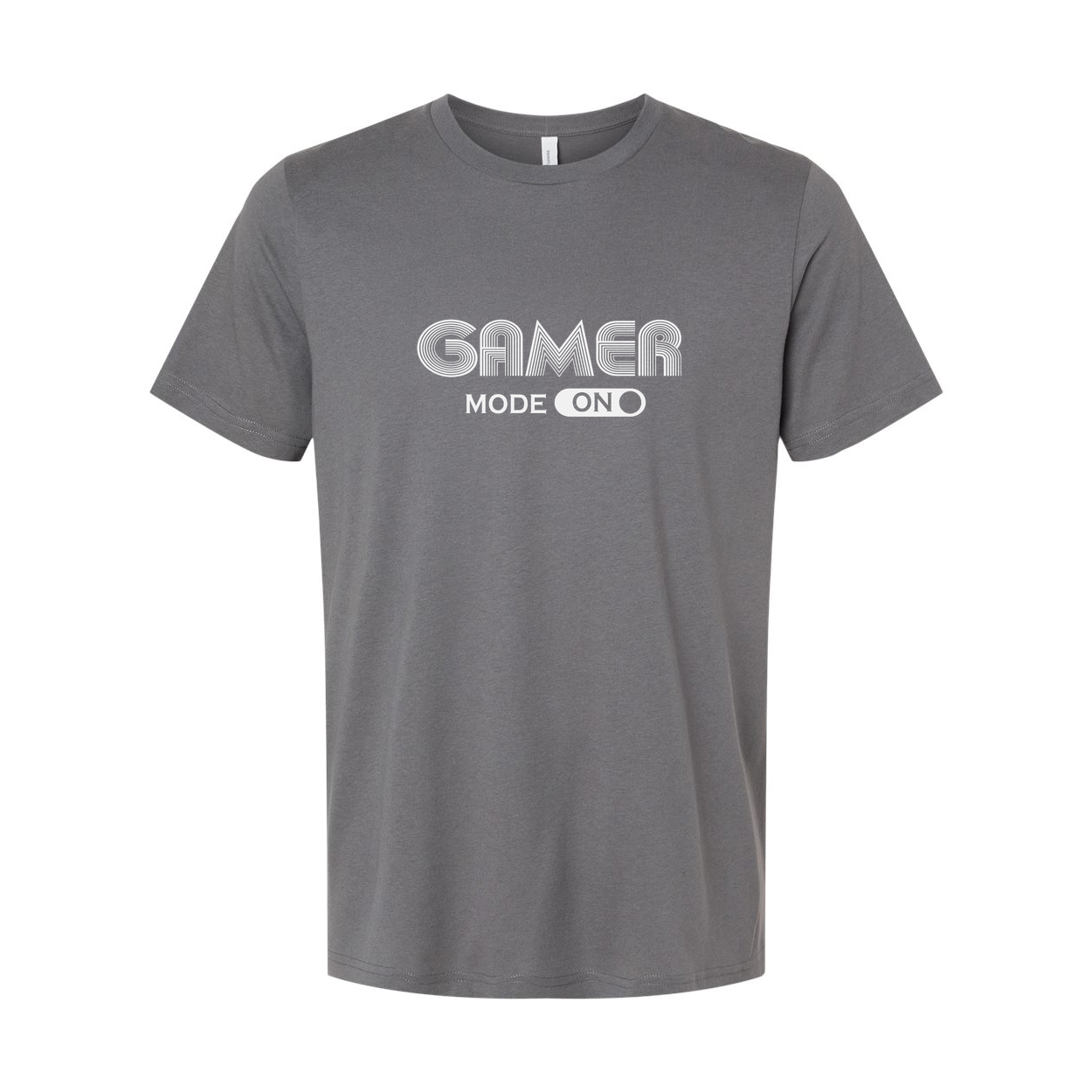 Gamer Mode On Graphic T Shirt For Men Women Unisex Casual Tee With Stylized Line Art Print