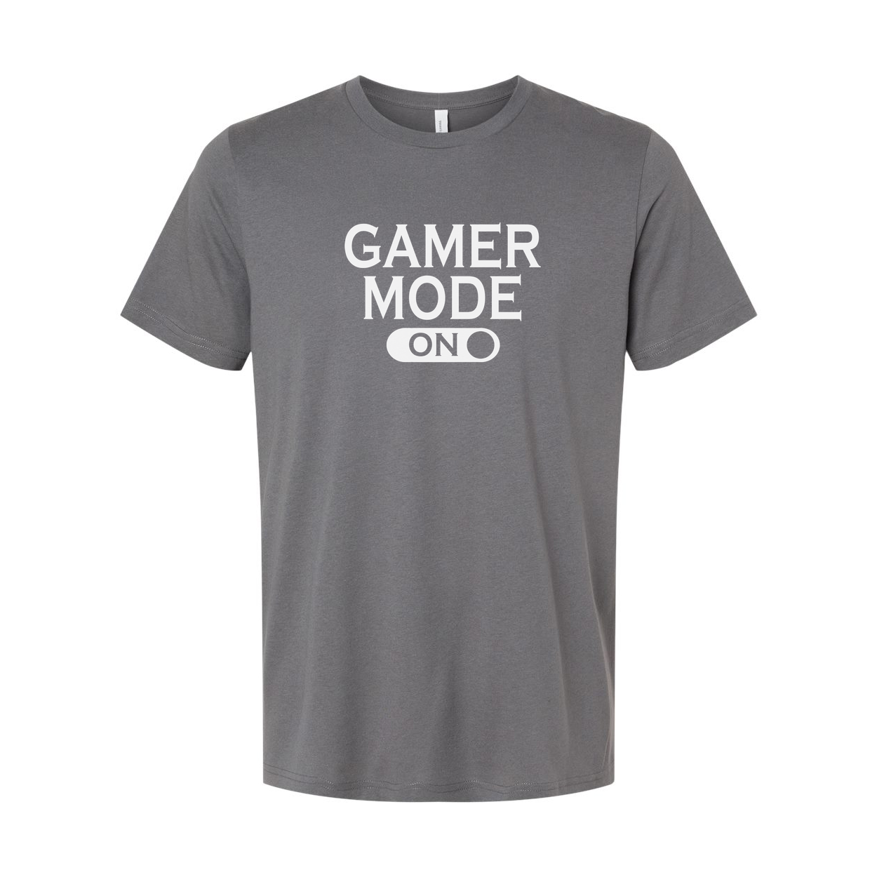 Gamer Mode On Graphic T Shirt For Unisex Adults, Casual Short Sleeve Tee For Gamers