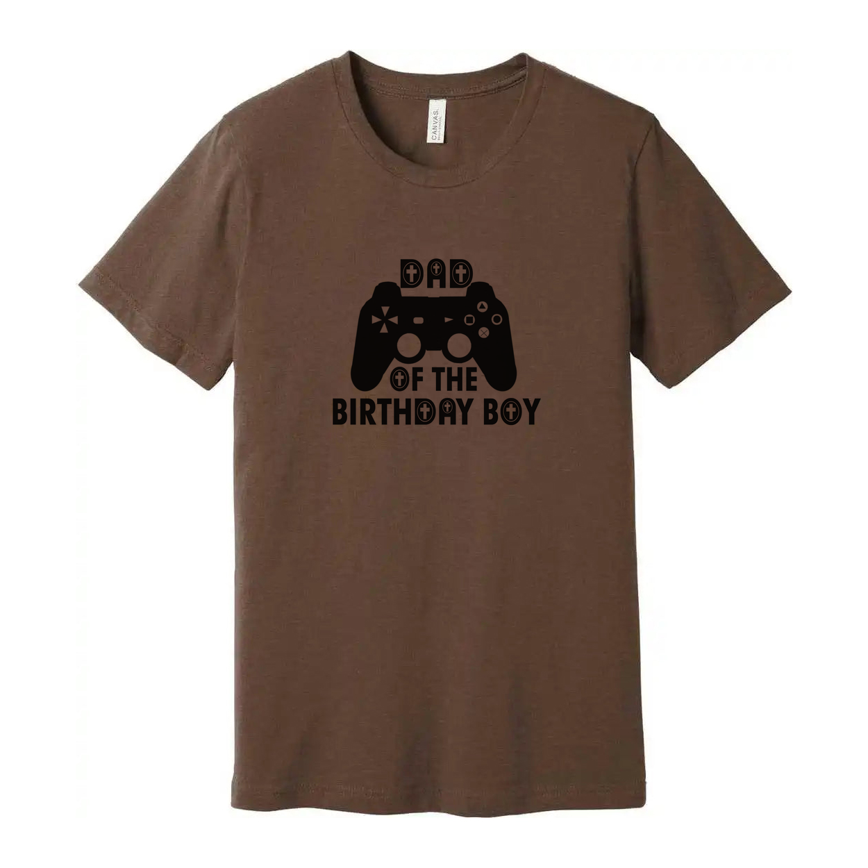 Unisex Graphic T Shirt With Gaming Controller Design And Birthday Boy Text For Gamers