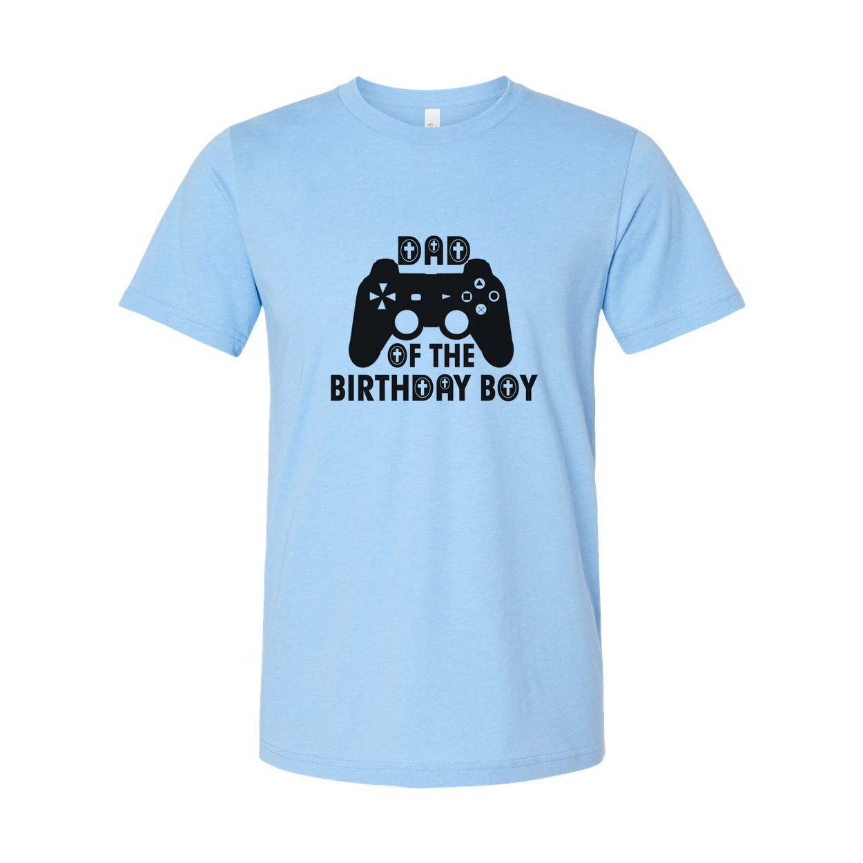Unisex Graphic T Shirt With Gaming Controller Design And Birthday Boy Text For Gamers