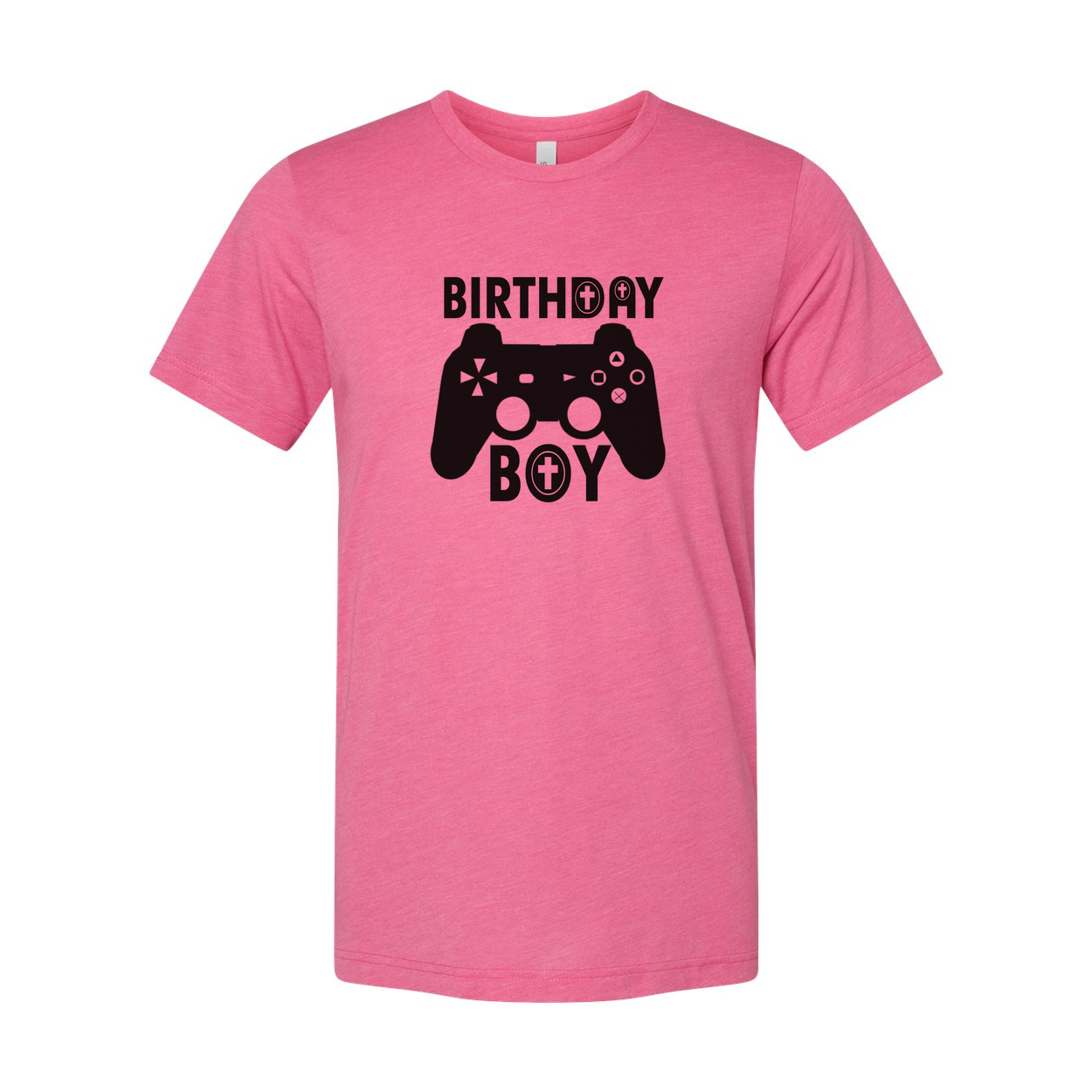 Birthday Boy Gamer Graphic Tee For Unisex Adults Video Game Themed Shirt With Bold Icons