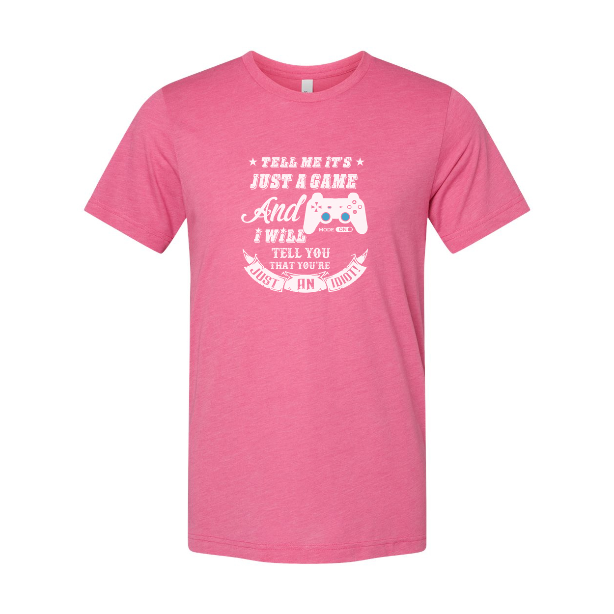 Unisex Gamer Graphic Tee With Controller Design And Humorous Gaming Quote For Men And Women