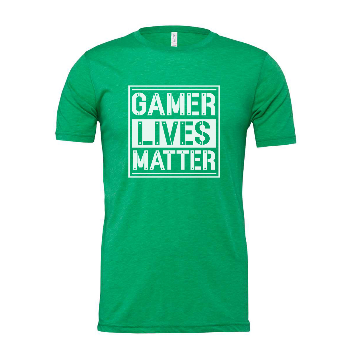 Gamer Lives Matter Graphic Tee For Unisex Adults Casual Short Sleeve Shirt Made With Soft Fabric