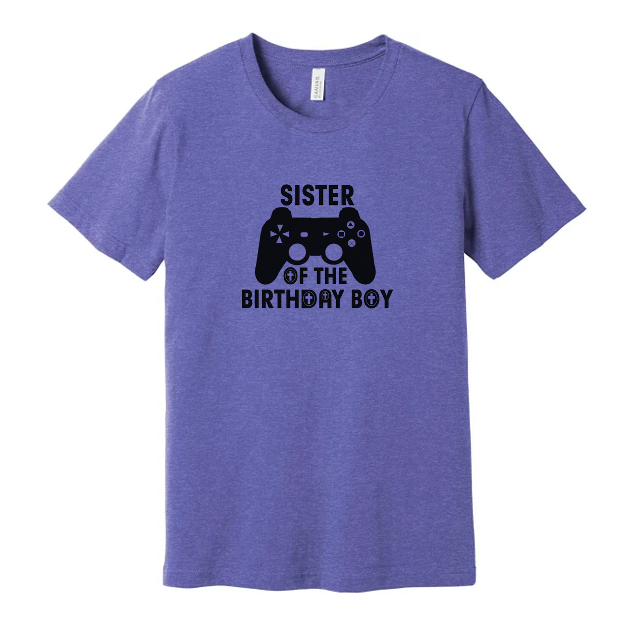 Sister Of The Birthday Boy Gamer Graphic Tee