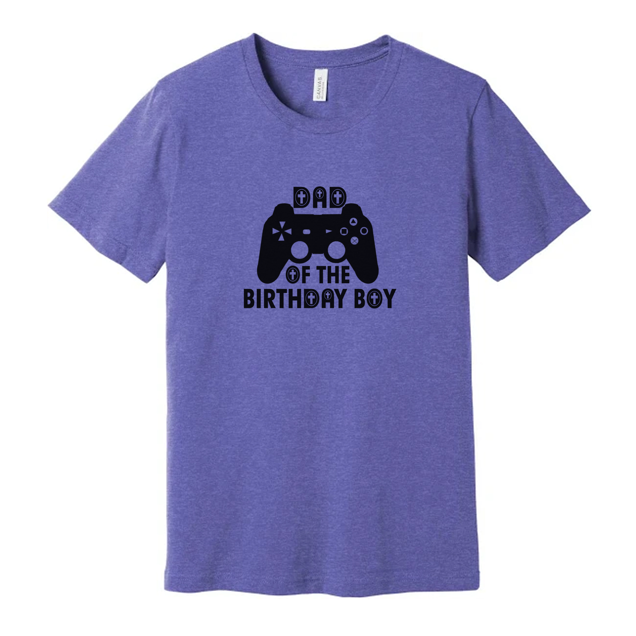 Unisex Graphic T Shirt With Gaming Controller Design And Birthday Boy Text For Gamers