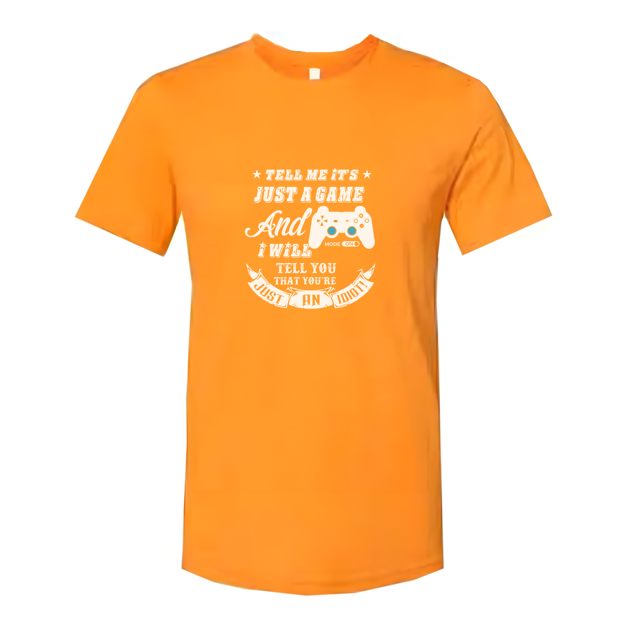 Unisex Gamer Graphic Tee With Controller Design And Humorous Gaming Quote For Men And Women
