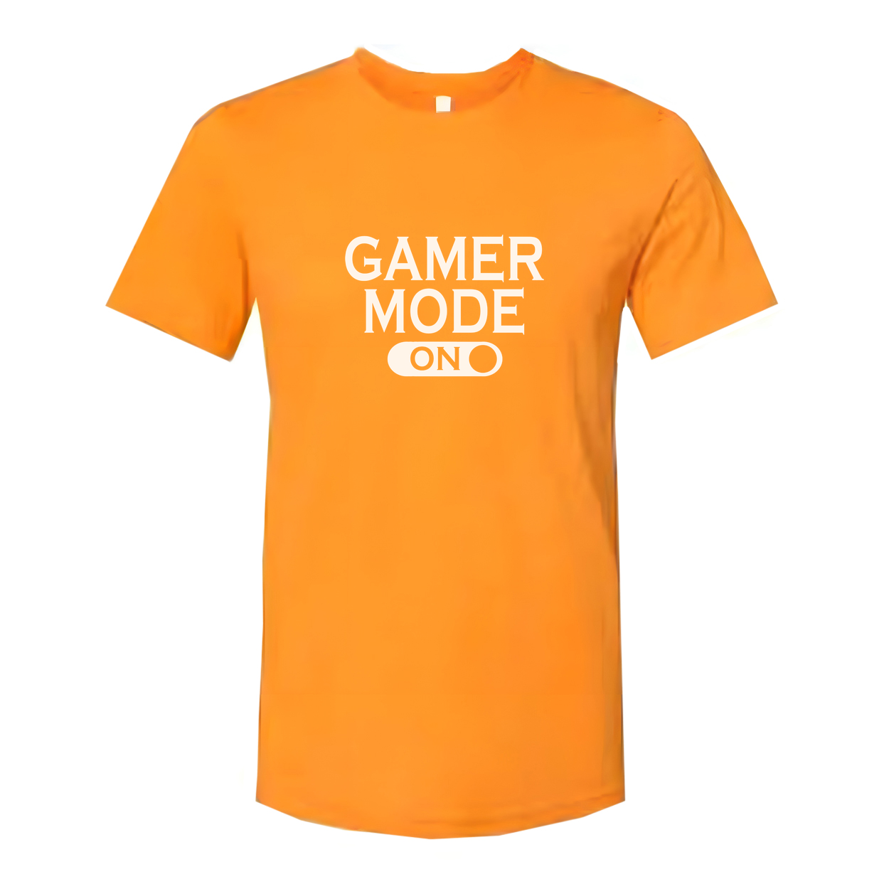 Gamer Mode On Graphic T Shirt For Unisex Adults, Casual Short Sleeve Tee For Gamers