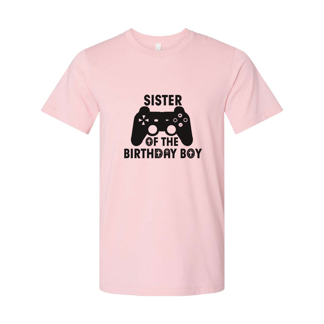 Sister Of The Birthday Boy Gamer Graphic Tee