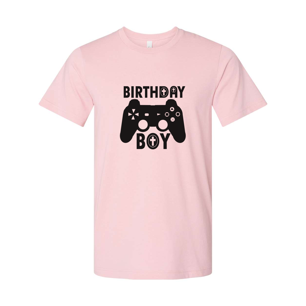 Birthday Boy Gamer Graphic Tee For Unisex Adults Video Game Themed Shirt With Bold Icons