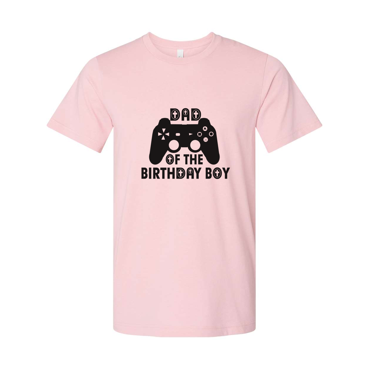 Unisex Graphic T Shirt With Gaming Controller Design And Birthday Boy Text For Gamers