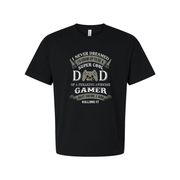 Gamer Dad Unisex T Shirt With Game Controller Graphic For Gaming Enthusiasts And Proud Fathers