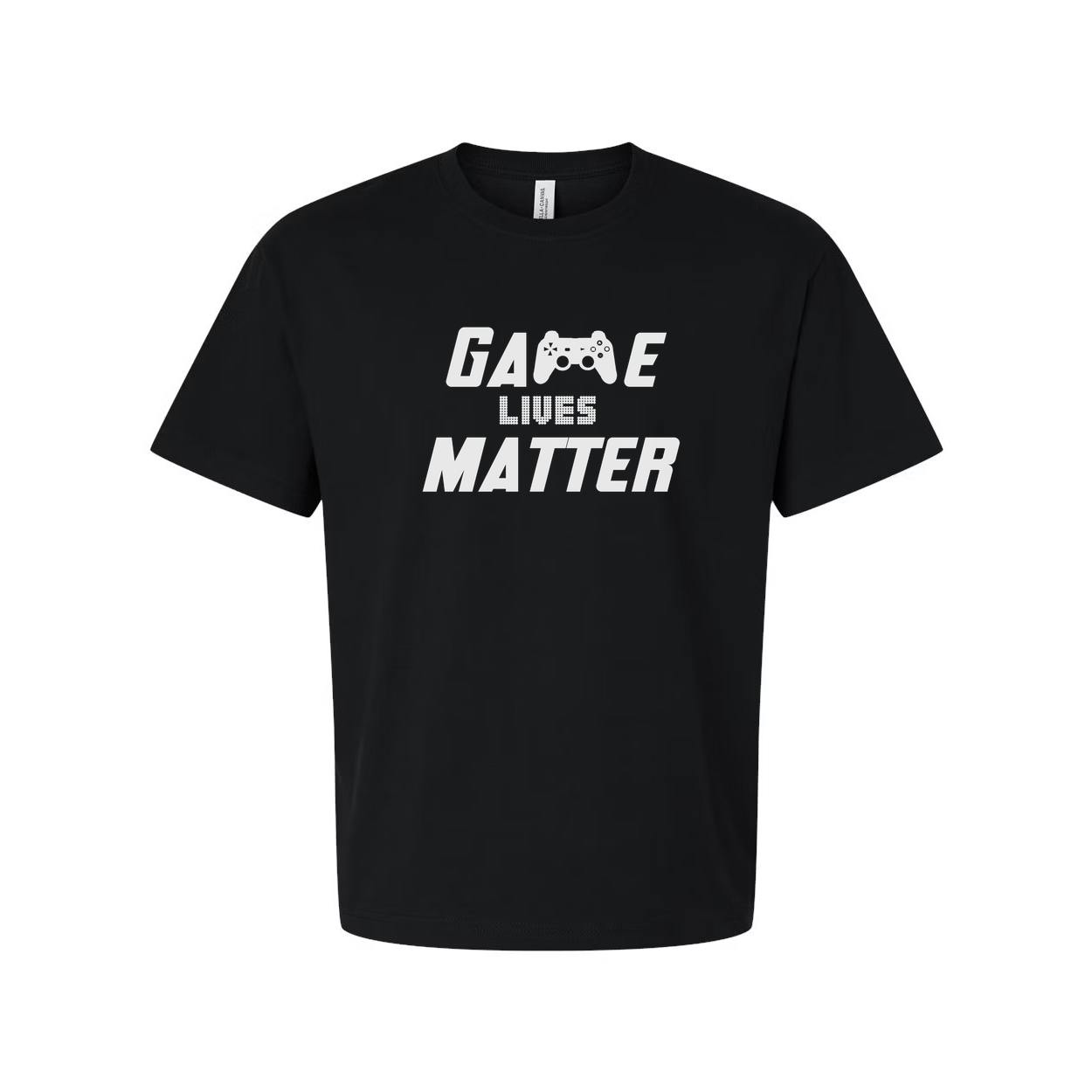 Gamer Unisex Graphic Tee Featuring Game Lives Matter Design With Bold Print For Everyday Comfort
