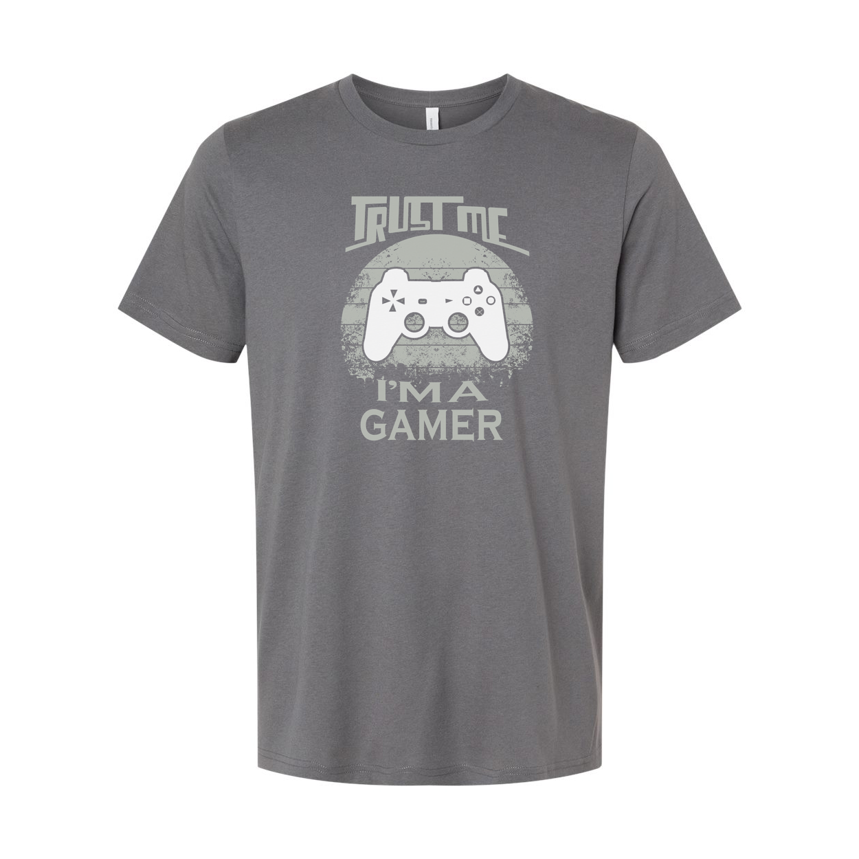 Unisex Trust Me I Am A Gamer Graphic Tee With Controller Emblem For Gamers And Video Game Fans