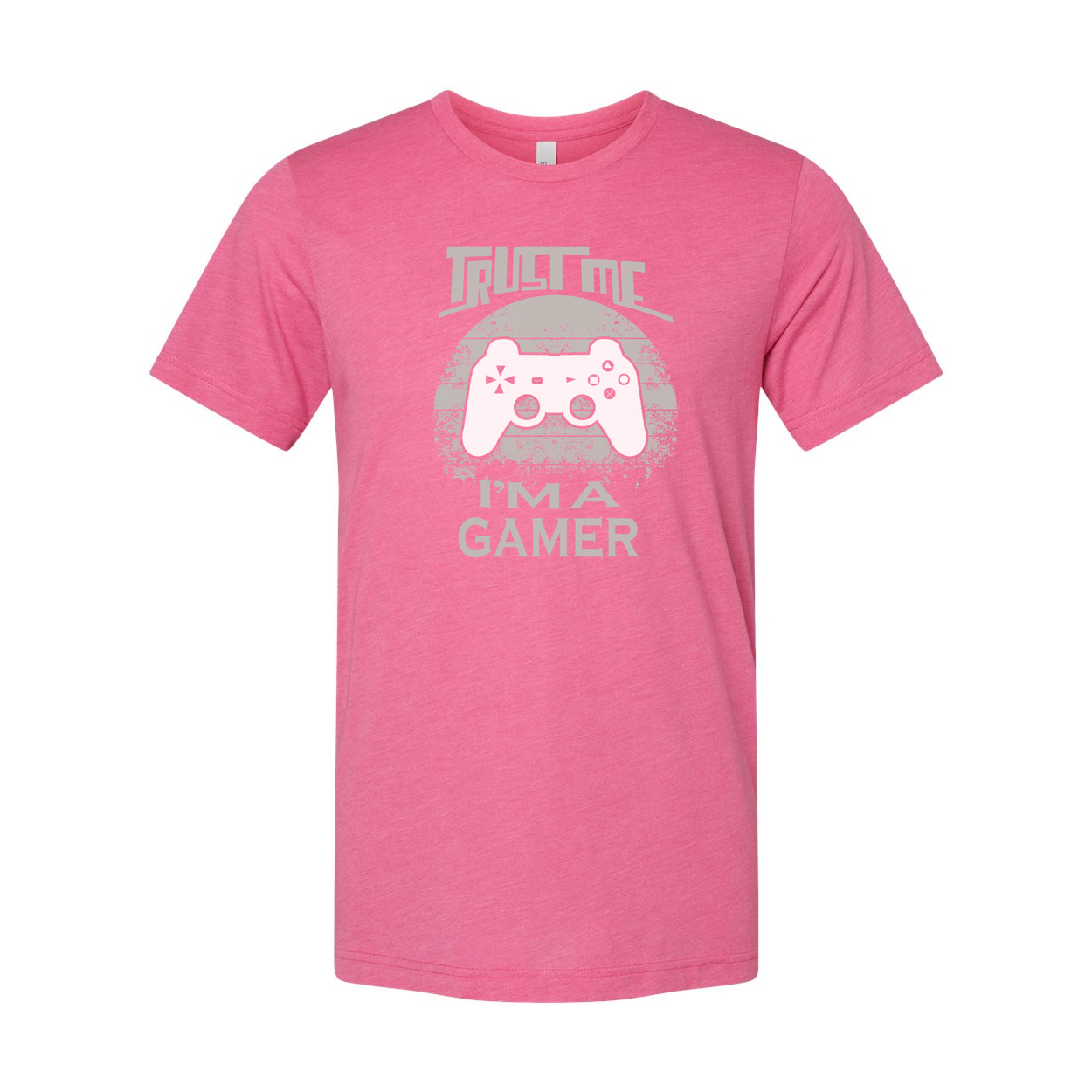 Unisex Trust Me I Am A Gamer Graphic Tee With Controller Emblem For Gamers And Video Game Fans