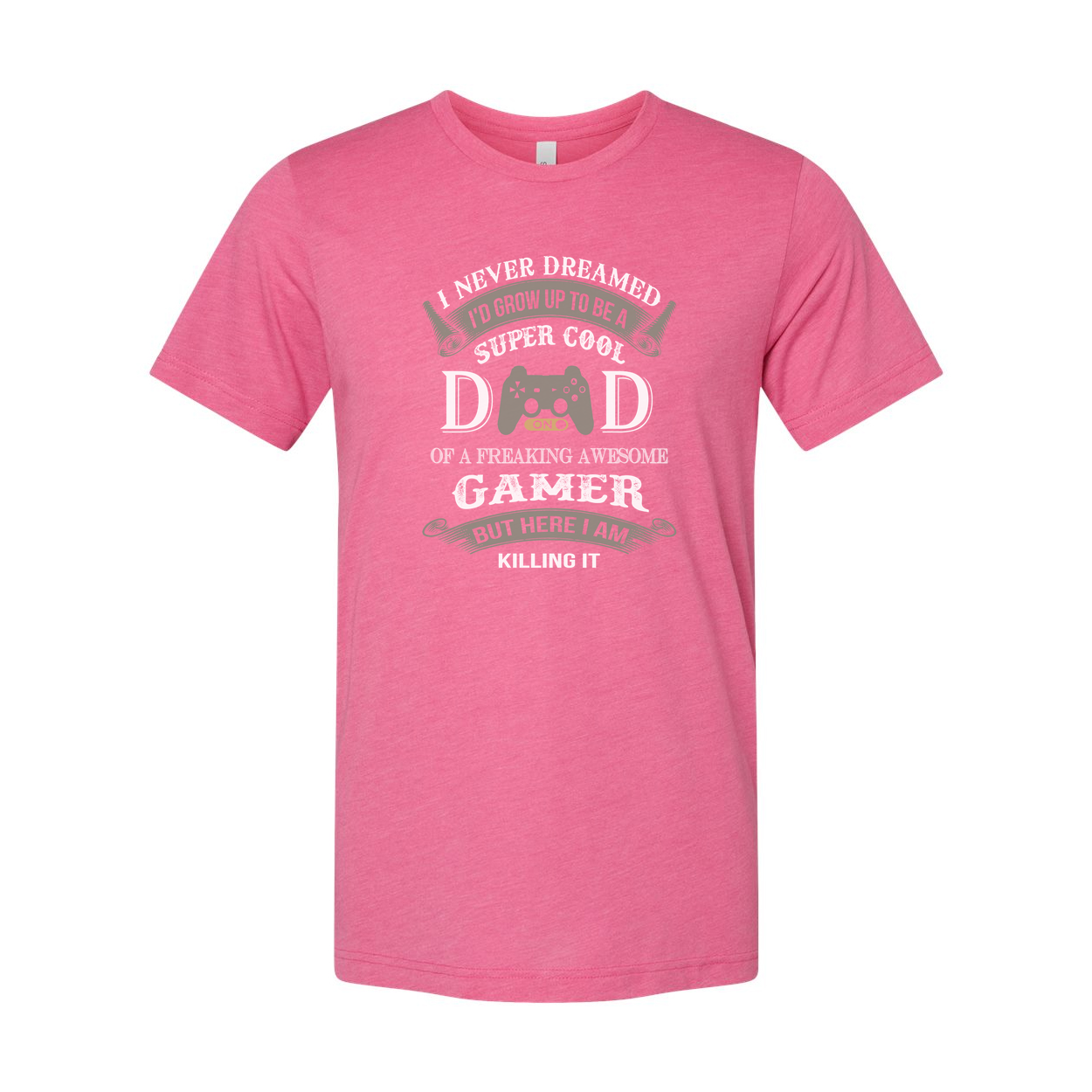 Gamer Dad Unisex T Shirt With Game Controller Graphic For Gaming Enthusiasts And Proud Fathers