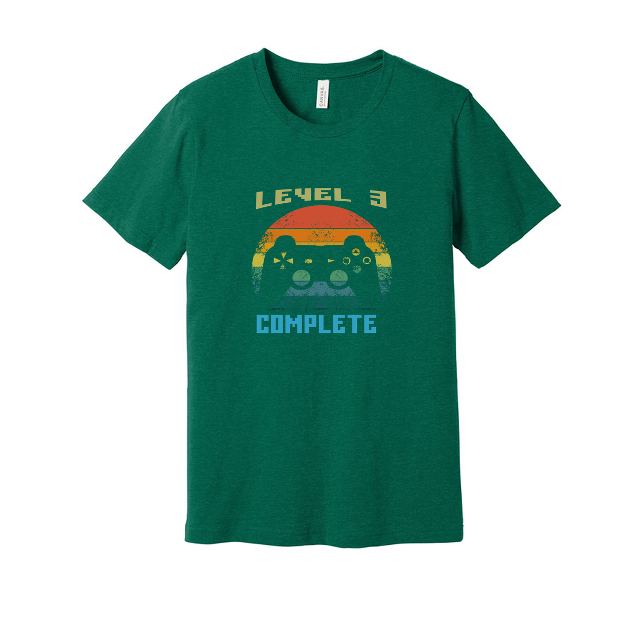 Level 3 Complete Gamer Graphic T Shirt