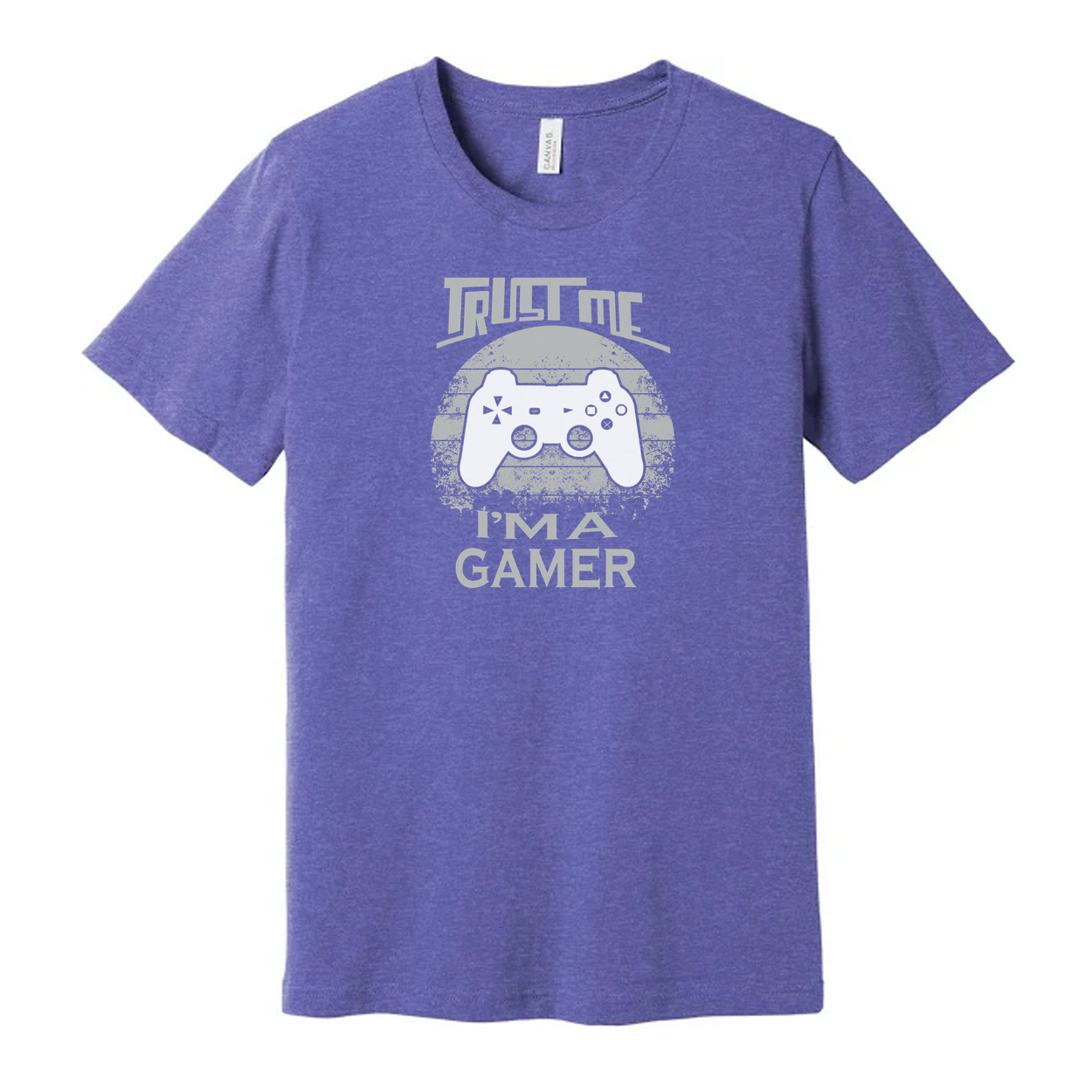 Unisex Trust Me I Am A Gamer Graphic Tee With Controller Emblem For Gamers And Video Game Fans