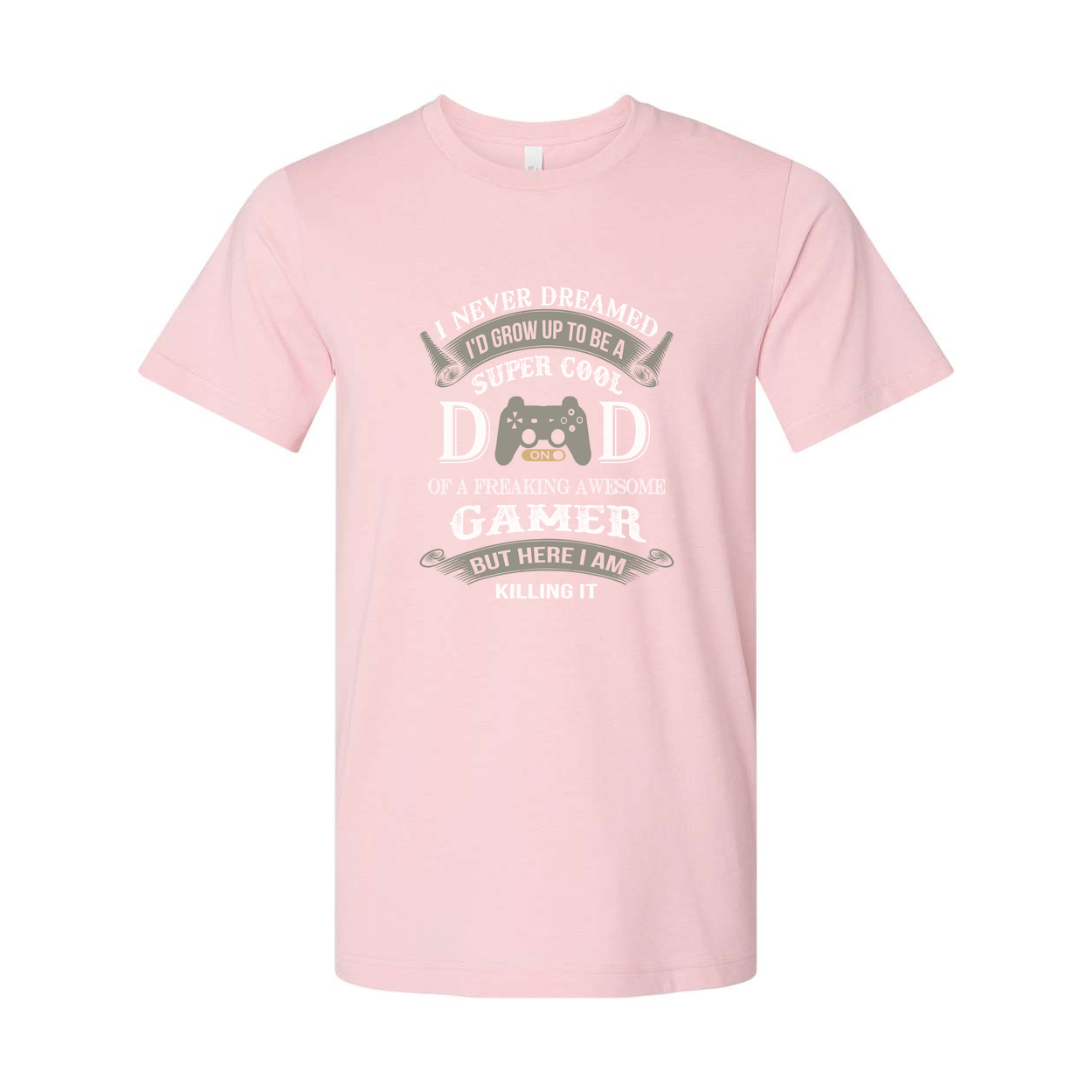 Gamer Dad Unisex T Shirt With Game Controller Graphic For Gaming Enthusiasts And Proud Fathers