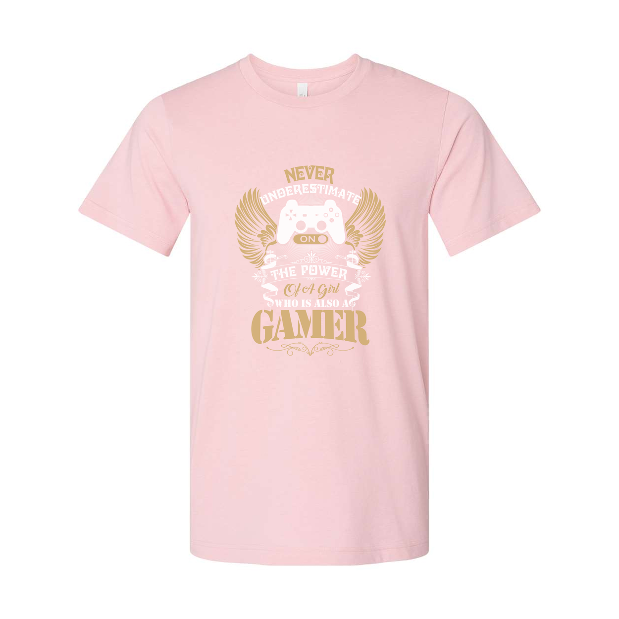Never Underestimate The Power Of A Gamer Girl Unisex Graphic Tee