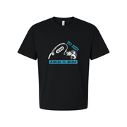 Born To Fish Forced To Work Graphic Tee For Fishermen And Anglers Unisex Short Sleeve