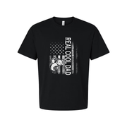 Real Good Dad Fishing Graphic Tee For Men And Women With American Flag Design Unisex Short Sleeve