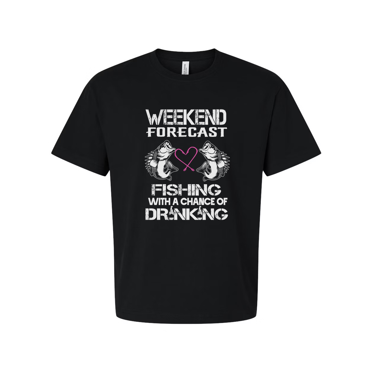 Unisex Weekend Forecast Fishing T Shirt