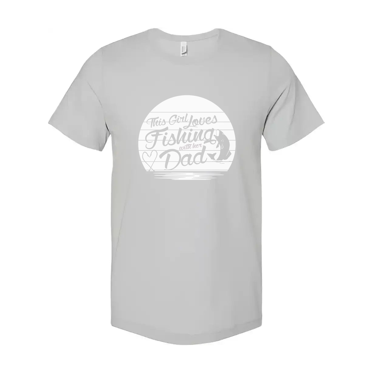 This Girl Loves Fishing With Her Dad Unisex Graphic Tee For Outdoor Enthusiasts Worldwide
