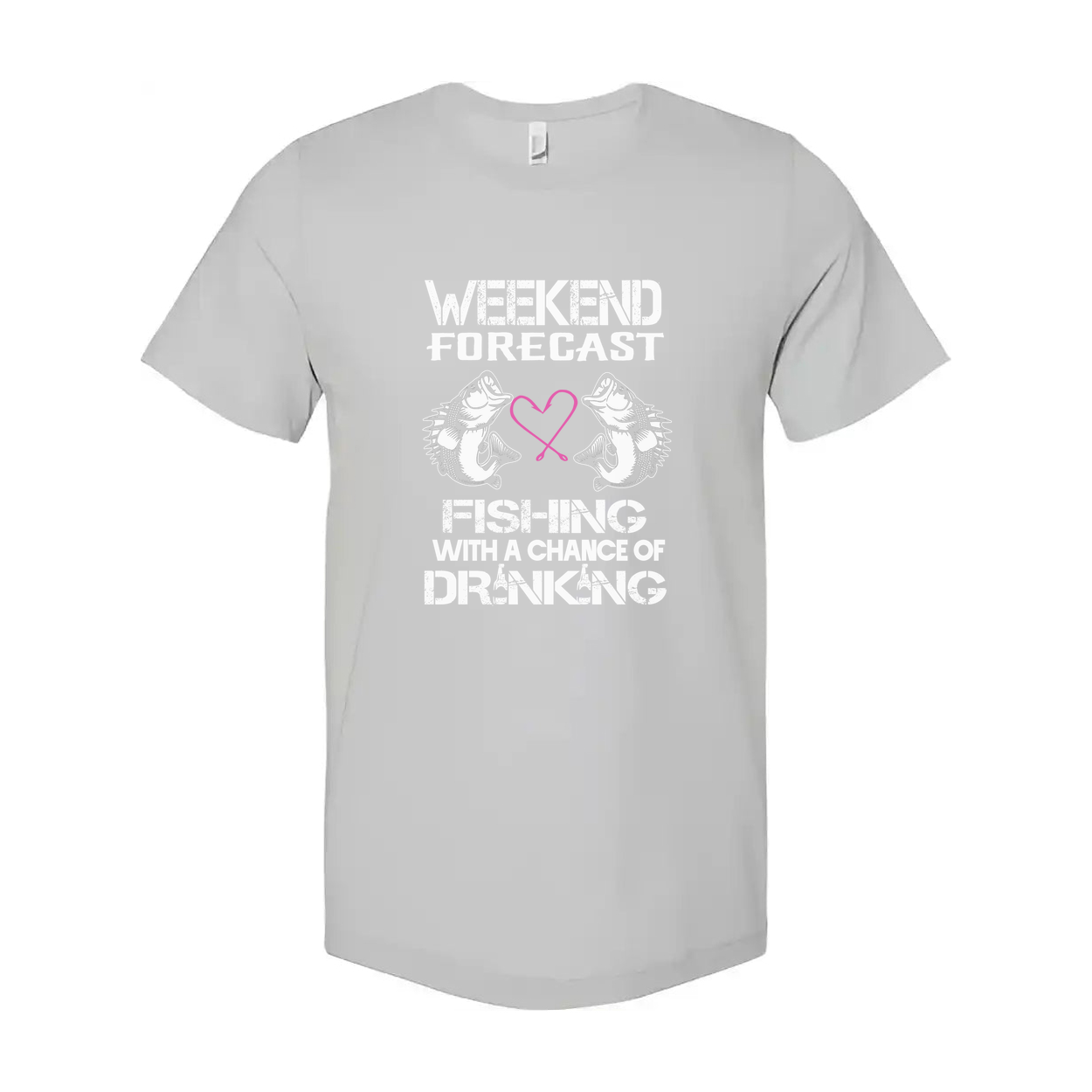 Unisex Weekend Forecast Fishing T Shirt