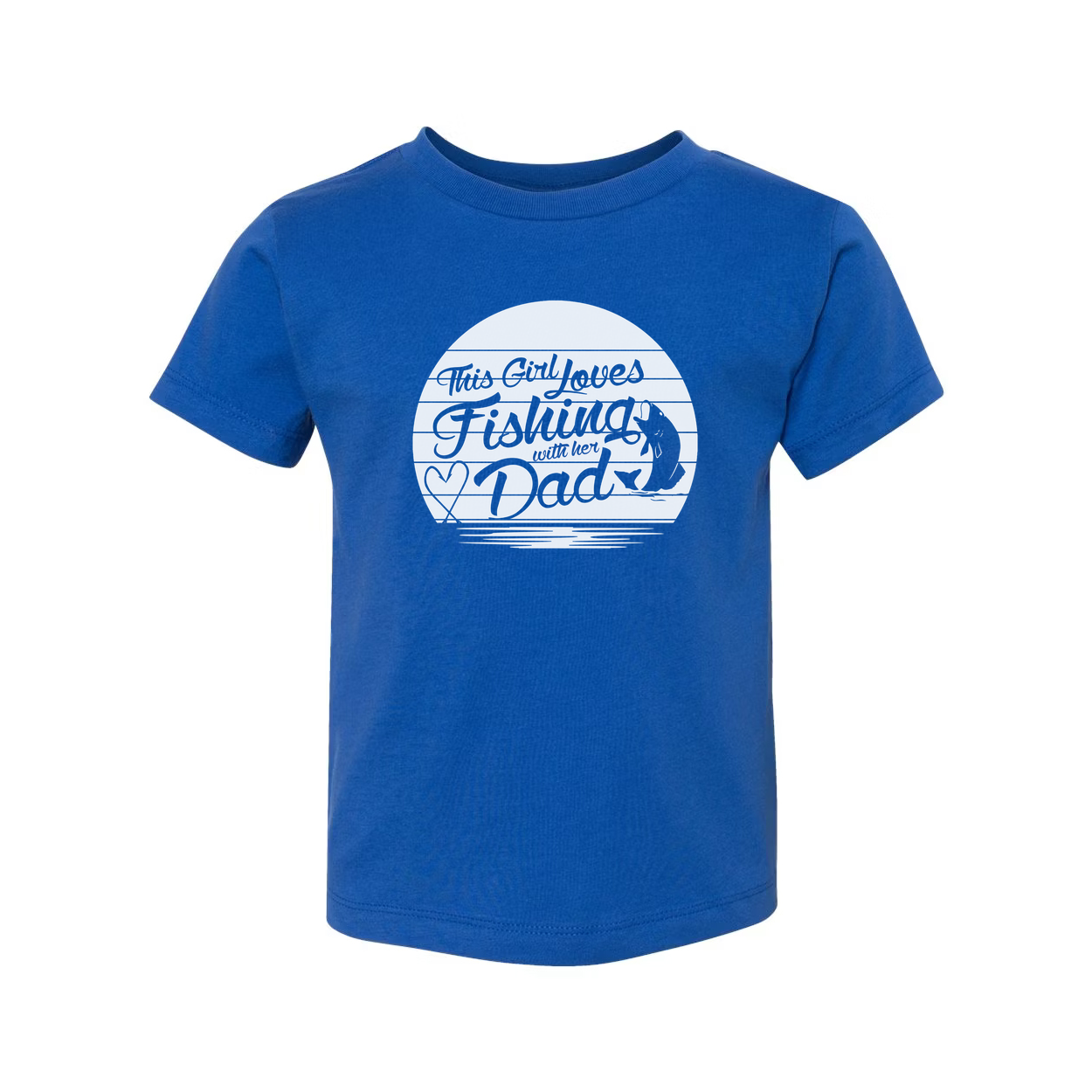 This Girl Loves Fishing With Her Dad Unisex Graphic Tee For Outdoor Enthusiasts Worldwide