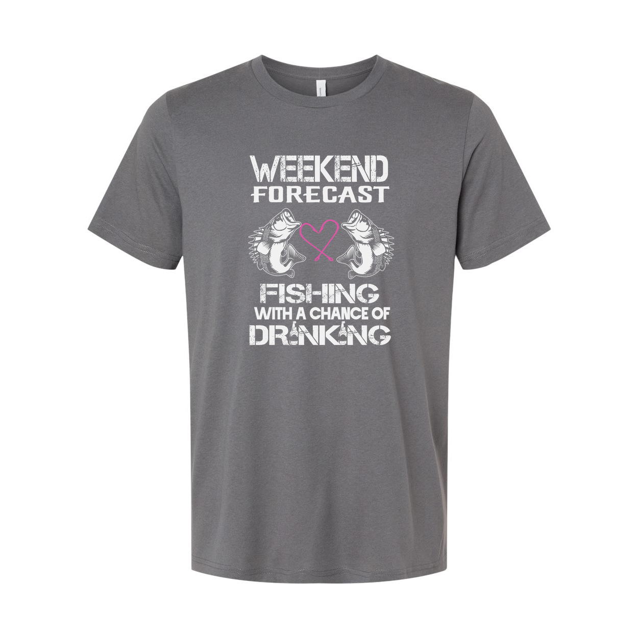 Unisex Weekend Forecast Fishing T Shirt