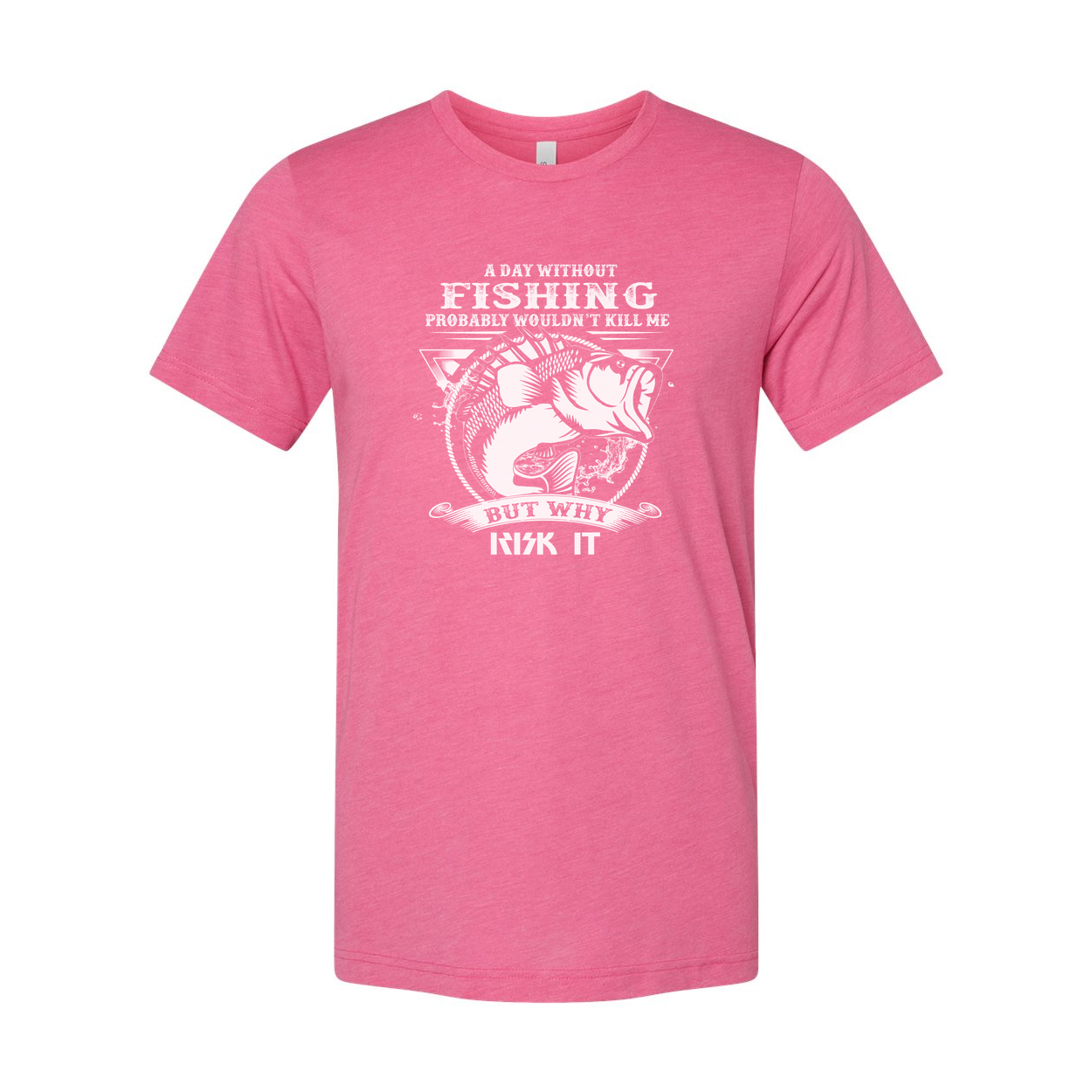 Fishing Graphic Unisex T Shirt With Humorous Fish Design