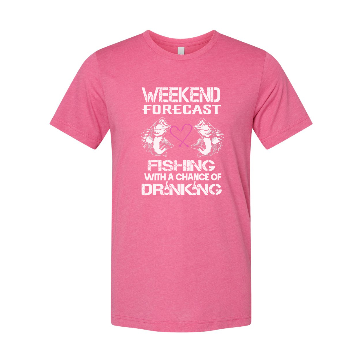 Unisex Weekend Forecast Fishing T Shirt