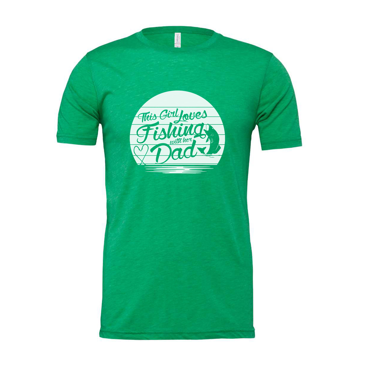 This Girl Loves Fishing With Her Dad Unisex Graphic Tee For Outdoor Enthusiasts Worldwide