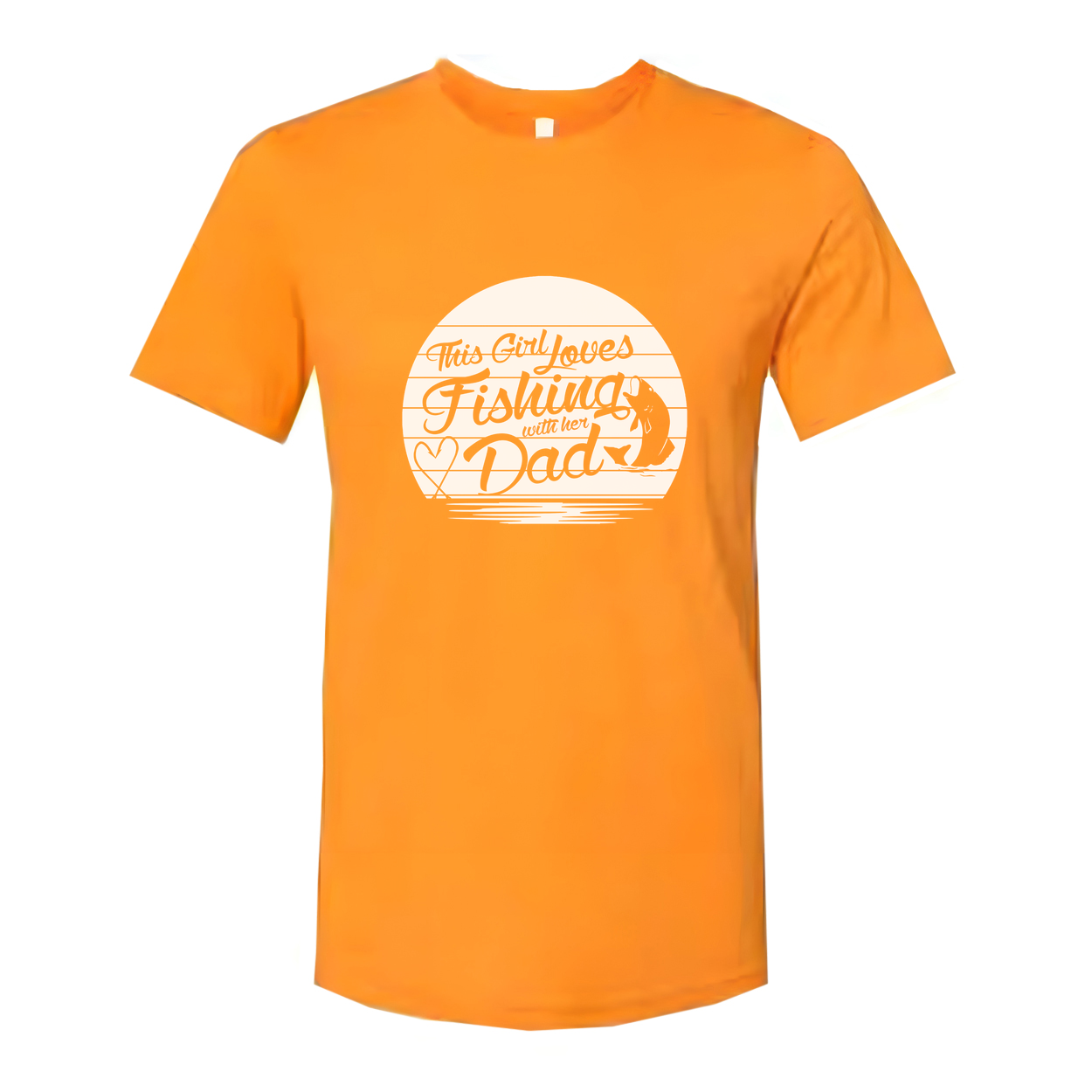 This Girl Loves Fishing With Her Dad Unisex Graphic Tee For Outdoor Enthusiasts Worldwide