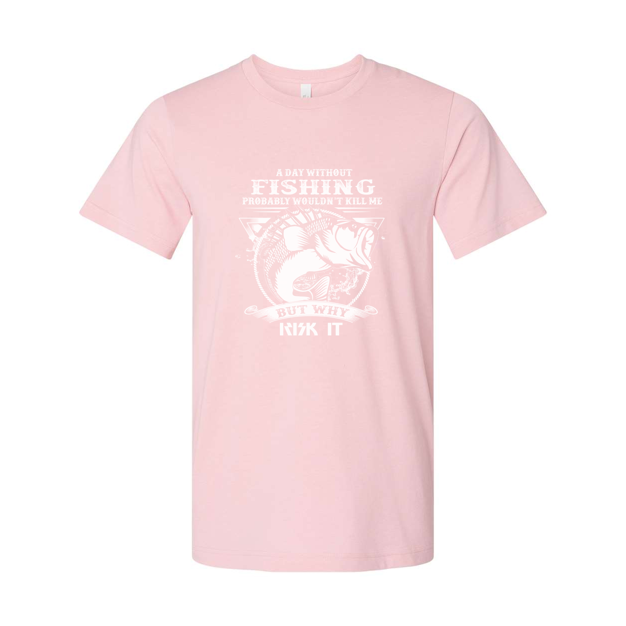 Fishing Graphic Unisex T Shirt With Humorous Fish Design