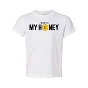 Crypto My Honey Unisex T Shirt With Bitcoin Logo
