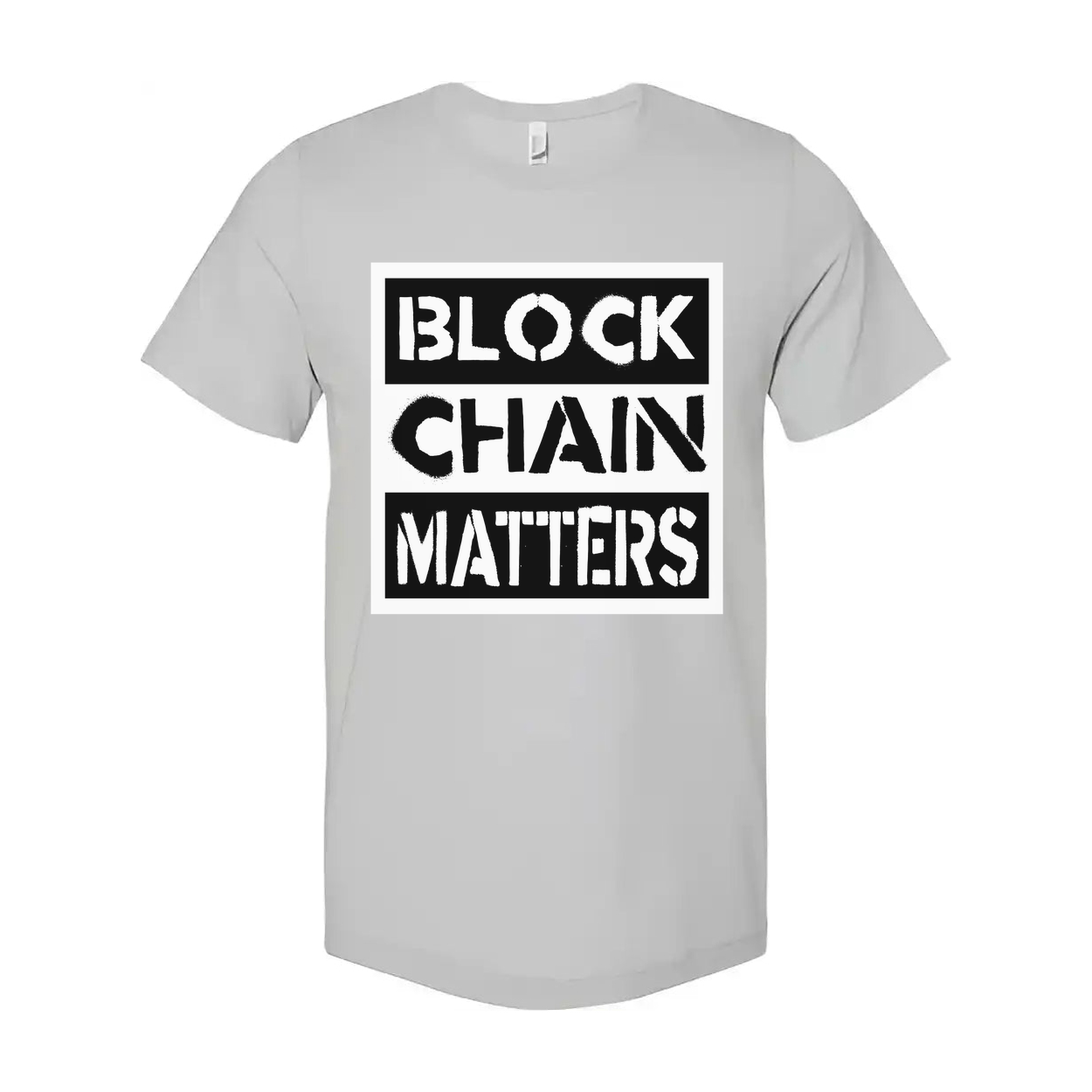 Block Chain Matters Graphic T Shirt For Crypto Enthusiasts And Tech Fans Unisex Short Sleeve