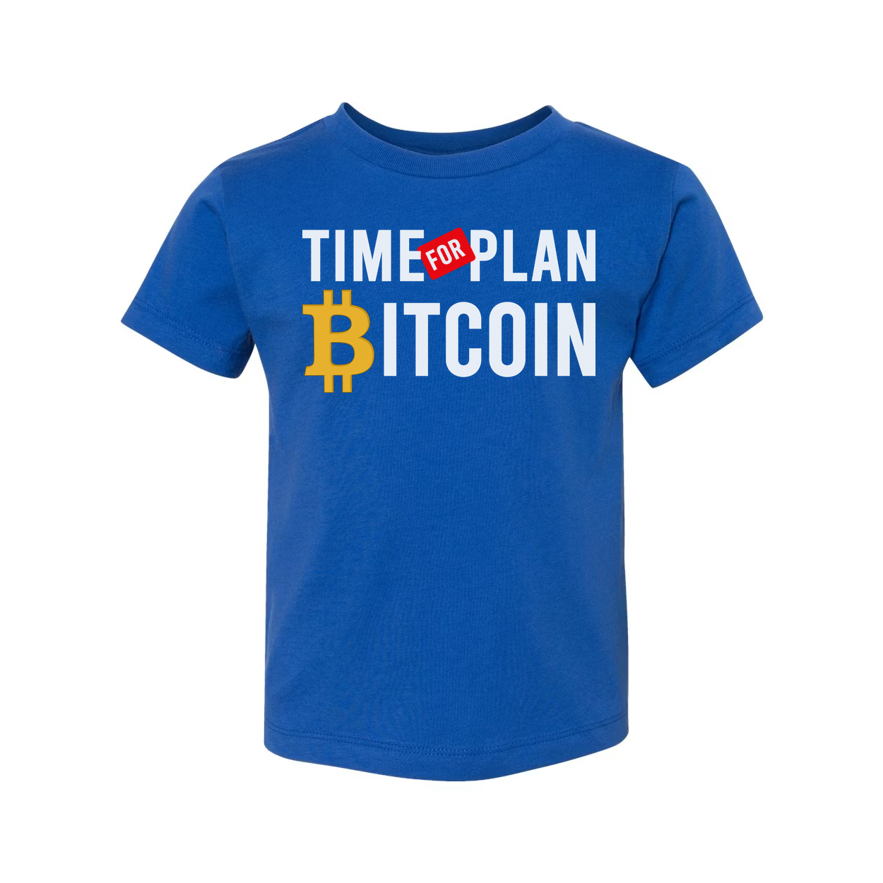 Time For Plan Bitcoin Graphic Unisex Short Sleeve Tee For Crypto Enthusiasts Worldwide