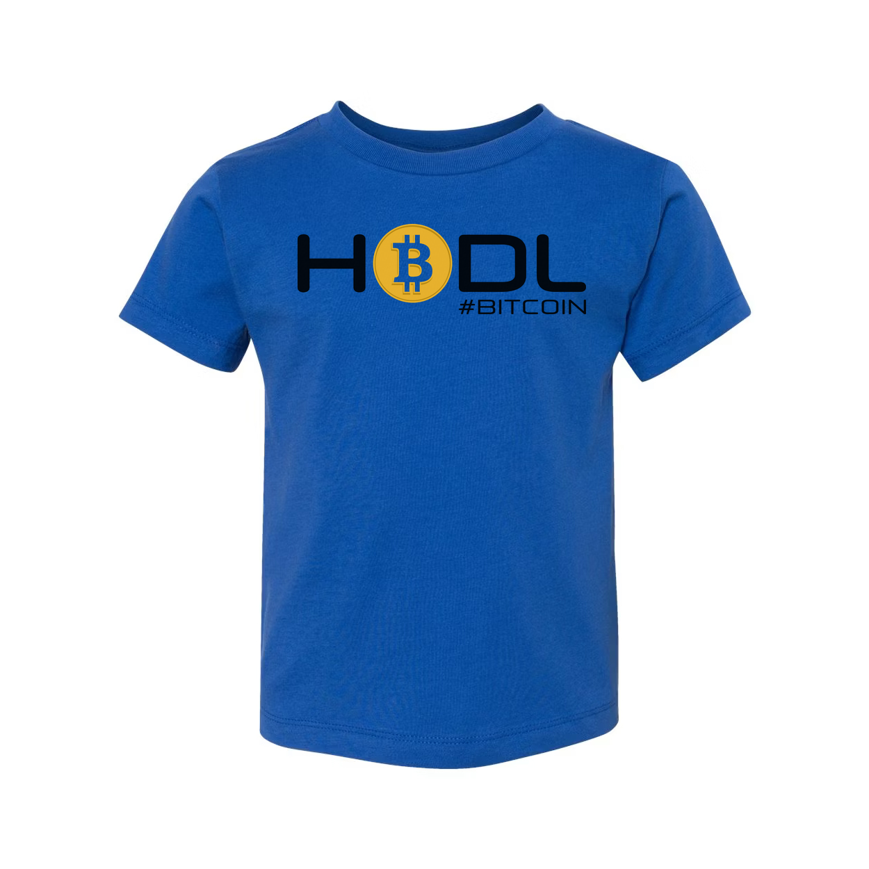Hodl Bitcoin Cryptocurrency Unisex Graphic Tee With Bitcoin Symbol And Hashtag Bitcoin