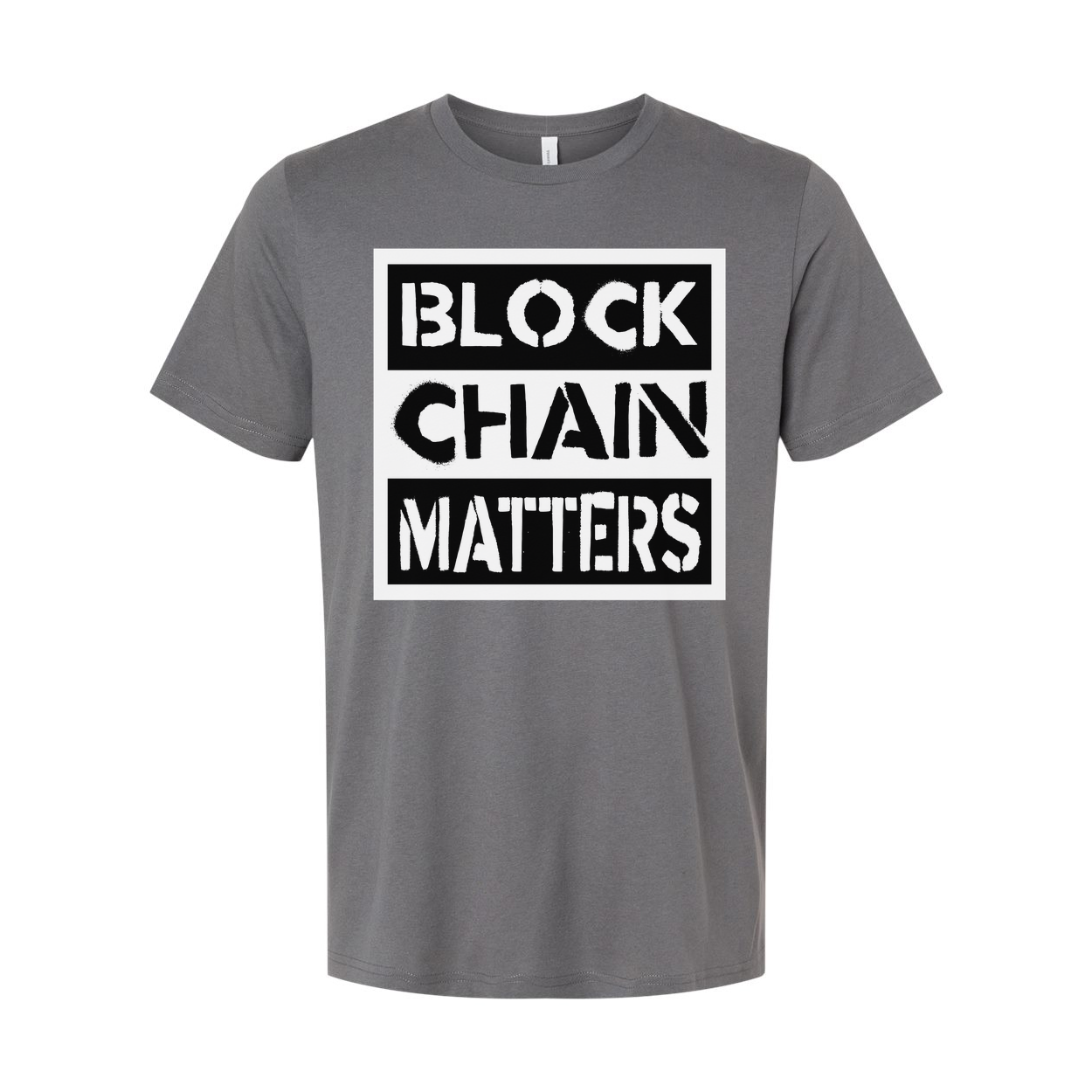 Block Chain Matters Graphic T Shirt For Crypto Enthusiasts And Tech Fans Unisex Short Sleeve