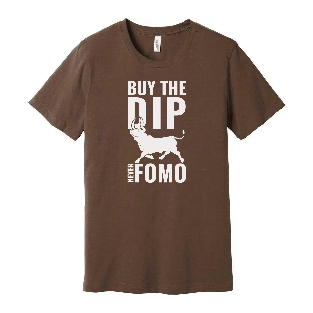 Crypto Bull Buy The Dip Unisex T Shirt With Bold Graphic Print For Crypto Enthusiasts
