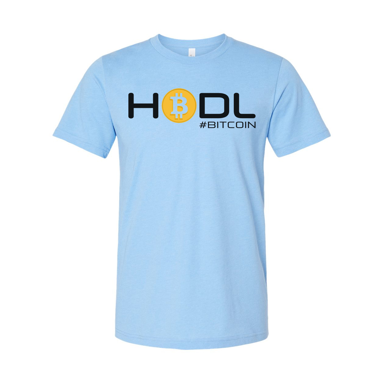 Hodl Bitcoin Cryptocurrency Unisex Graphic Tee With Bitcoin Symbol And Hashtag Bitcoin