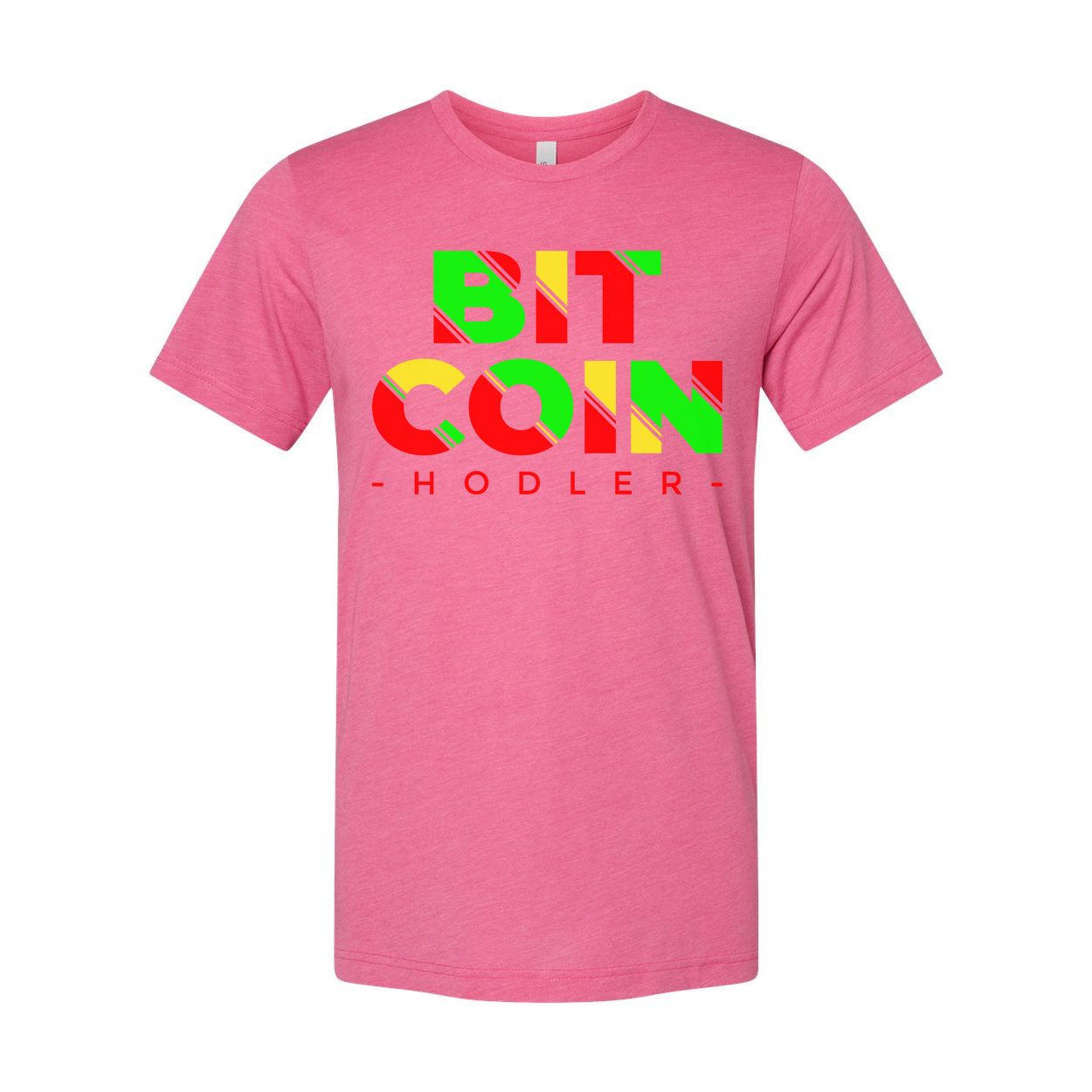 Bitcoin Hodler Graphic T Shirt Unisex With Colorful BTC Design For Crypto Fans Worldwide