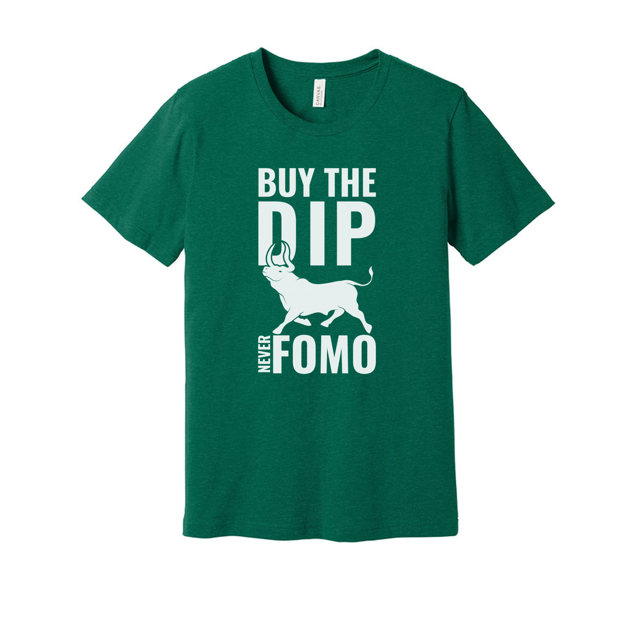 Crypto Bull Buy The Dip Unisex T Shirt With Bold Graphic Print For Crypto Enthusiasts