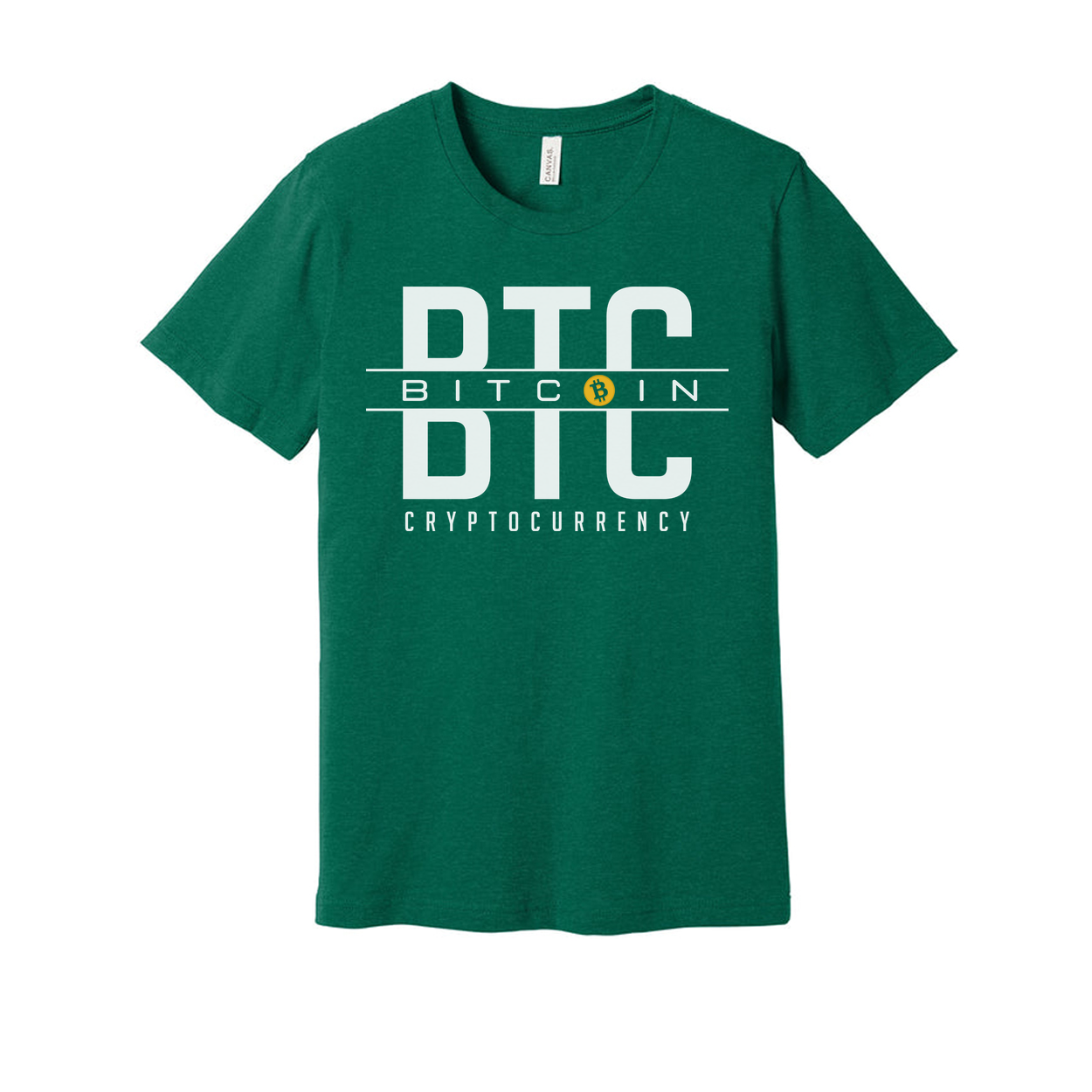 Crypto DTC BTC Cryptocurrency Unisex T Shirt Graphic Design With Bitcoin Icon For Crypto Enthusiasts