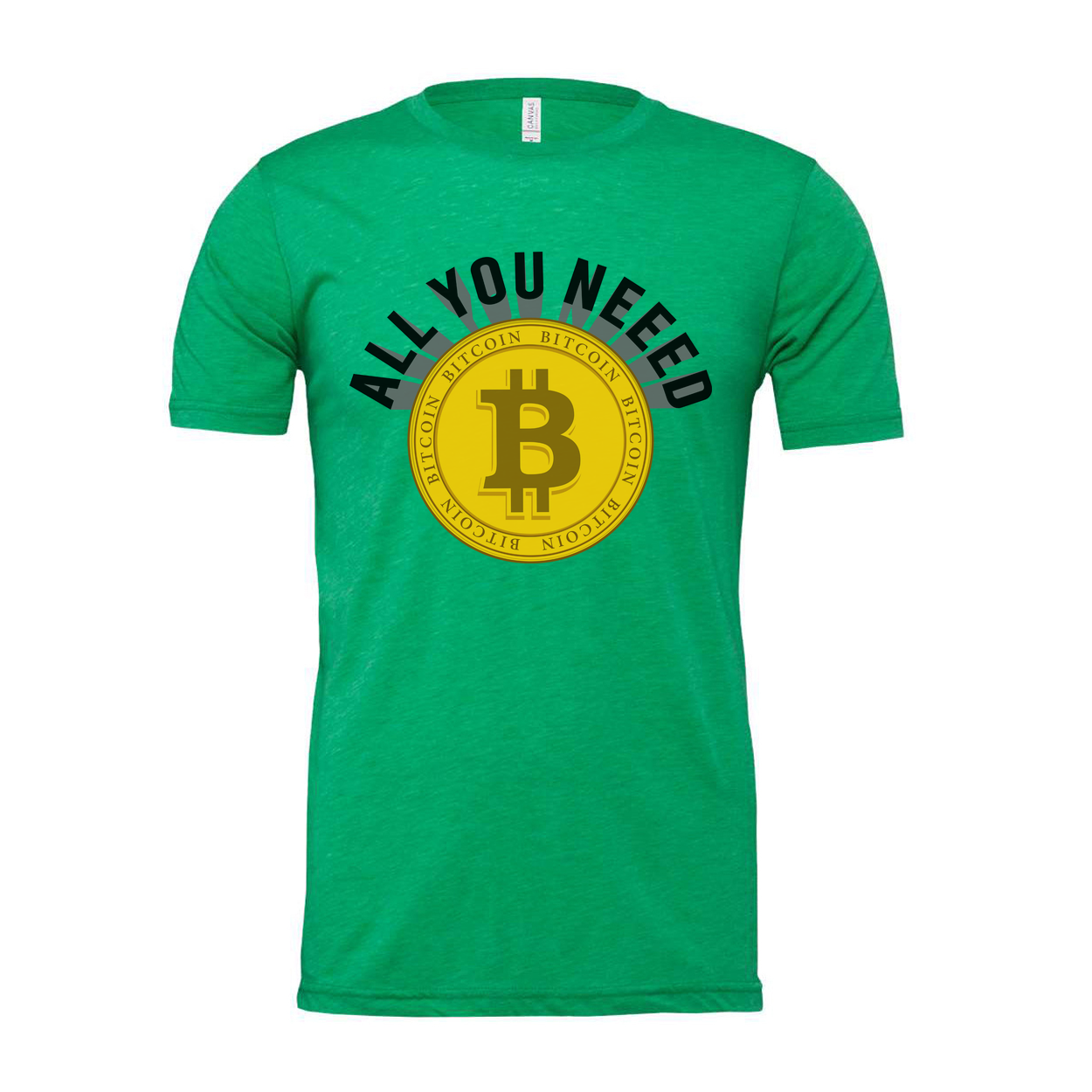 All You Need Bitcoin Logo Unisex T Shirt